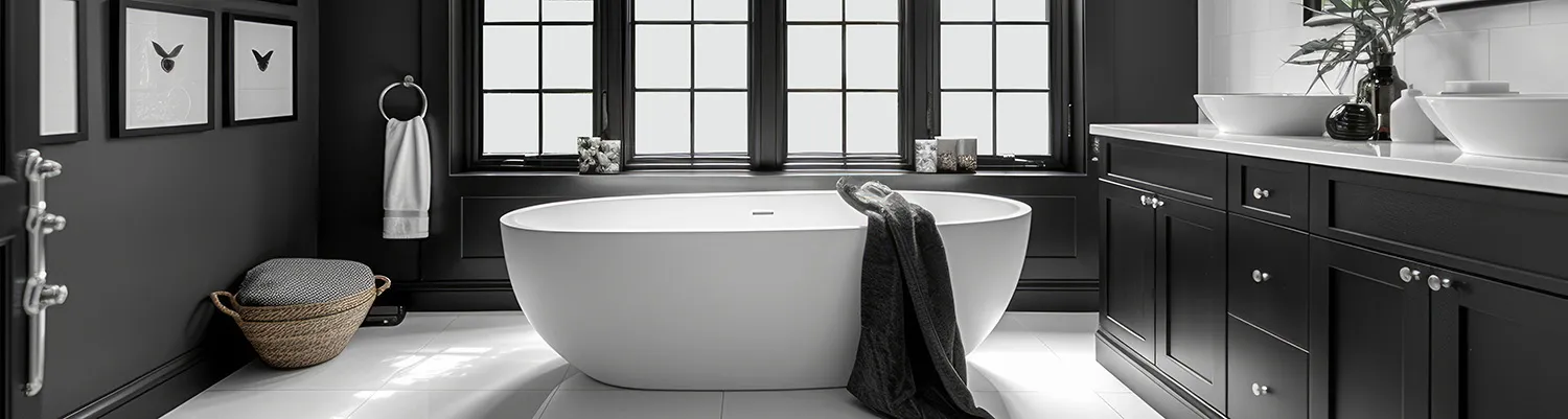 Residential window with Revive smart film activated — frosted for privacy